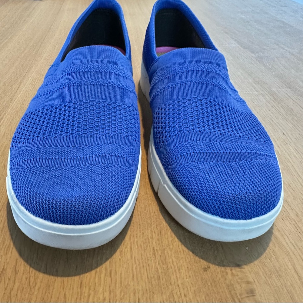 Ryka Hera Slip-On Shoes Blue Sz 11 Casual Comfort Knit Loafers Sneakers Luxury - Picture 5 of 11